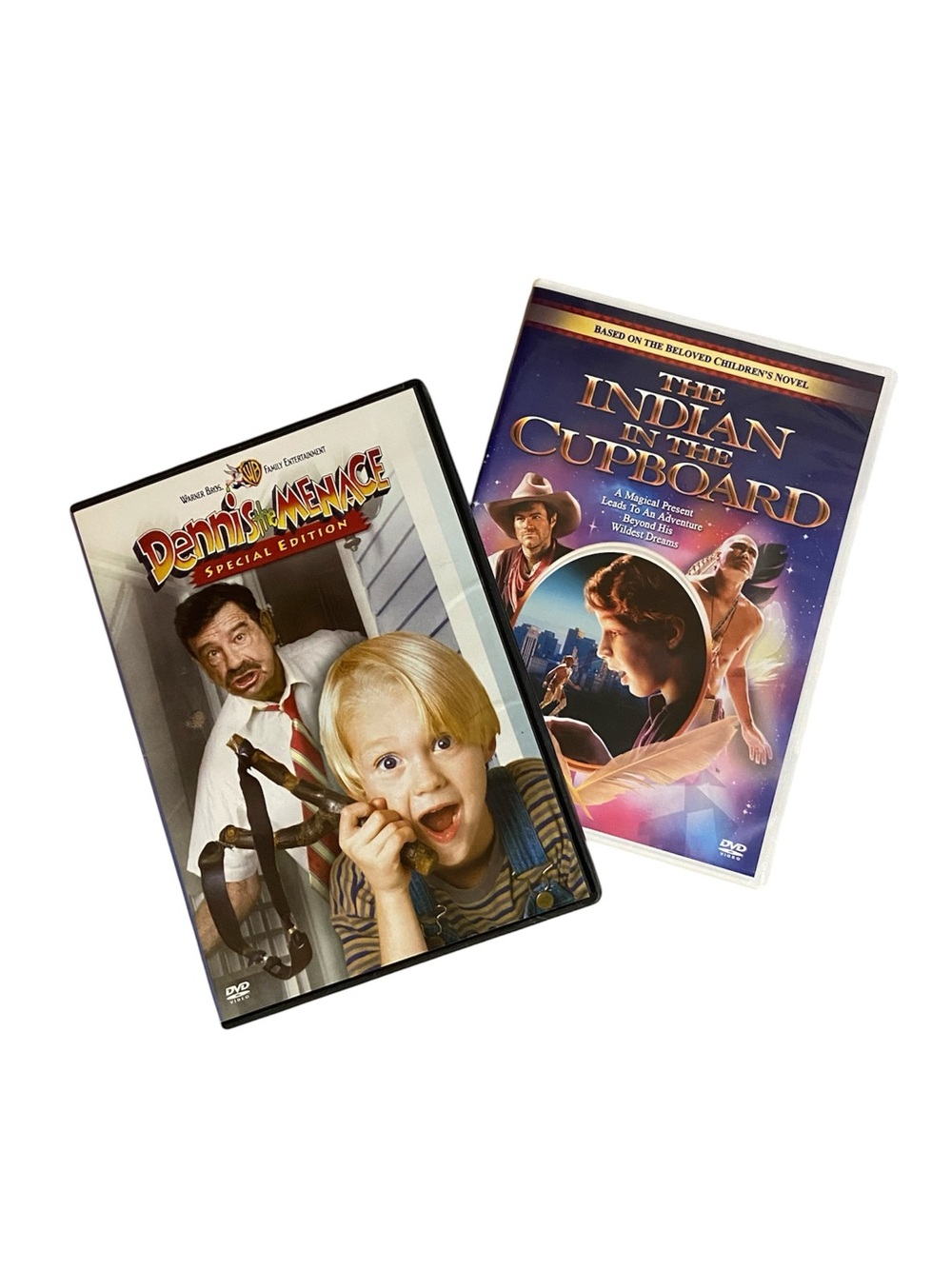 Dennis the Menace & The Indian in the Cupboard DVDs